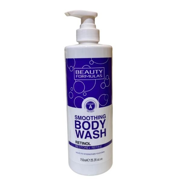 BEAUTY FORMULAS -(Vitamin A + Retinol) Smoothing Body Wash 750ml