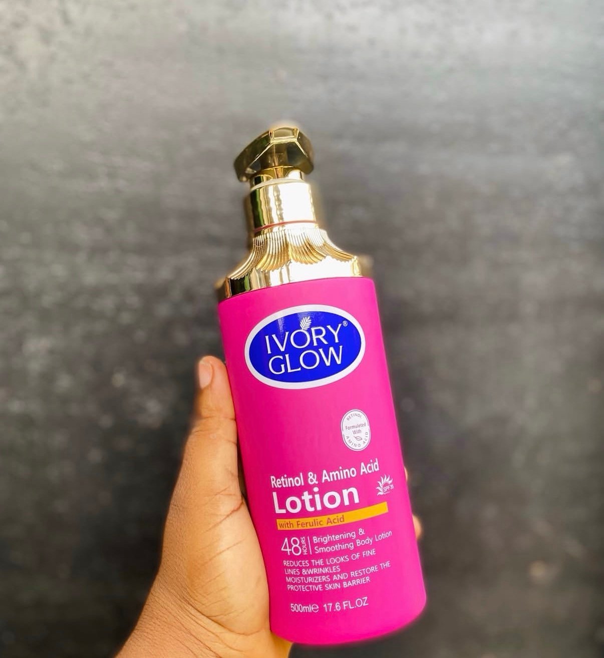 Ivory Glow Retinol & Amino Acid Lotion 500ml