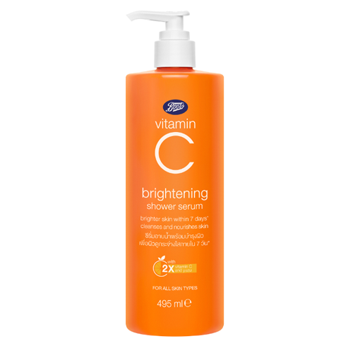 Boots Vitamin C brightening body wash 495ml
