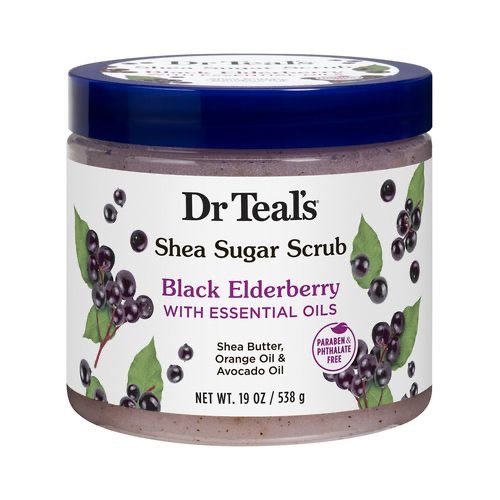 Dr Teals Black Elderberry Shea Sugar Scrub 538g