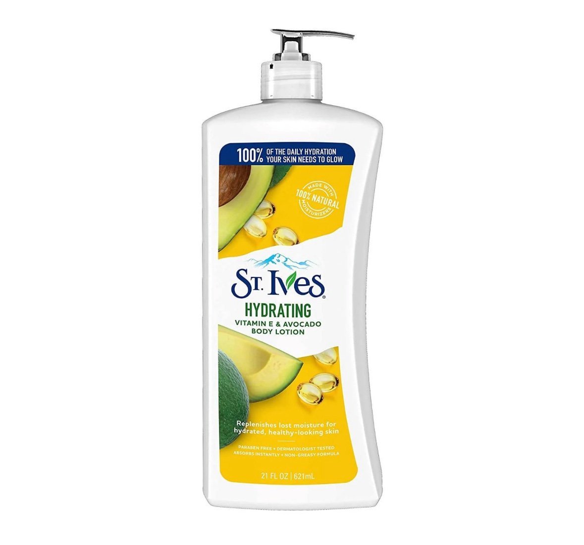 St Ives Lotion Hydrating Vitamin E & Avocado 621 ml
