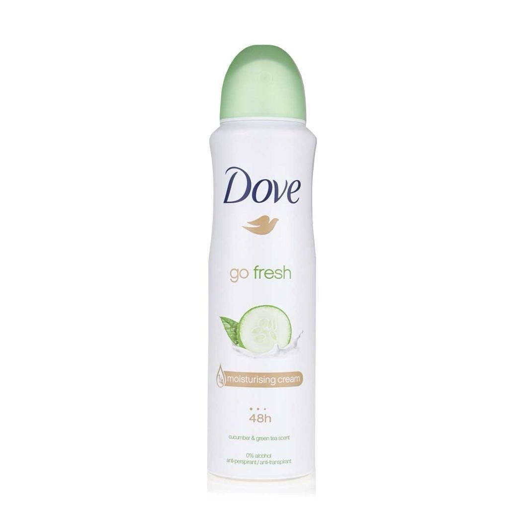 Dove Go Fresh Cucumber And Green Tea Scent Deodorant Spray 250ml