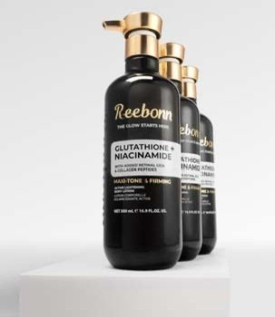 Reebonn Glutathione + Niacinamide body lotion