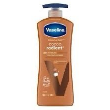 Vaseline Cocoa Radiant With Pure Cocoa Butter Body Lotion (725ml) packaging may vary
