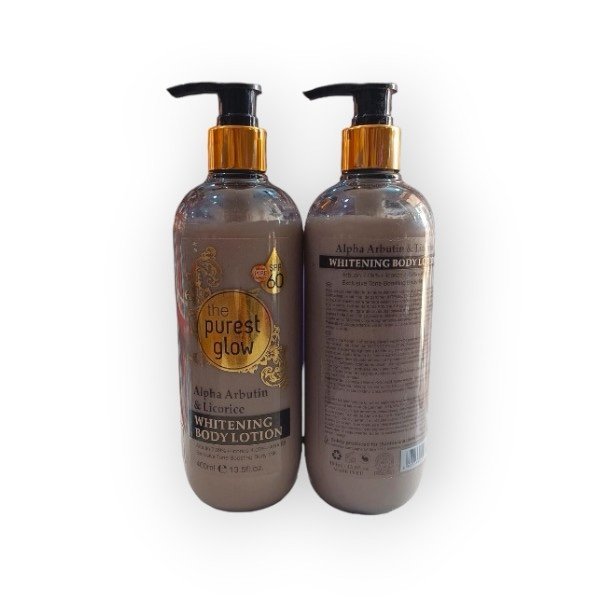 THE PUREST GLOW ALPHA ARBUTIN AND LICORICE BODY LOTION 400ML