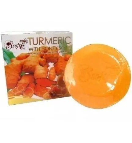 Soft 7 Turmeric and honey soap
