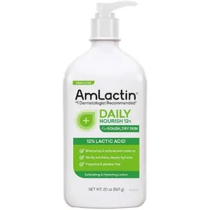 Amlactin daily 12% Lactic acid moisturizing lotion 567g