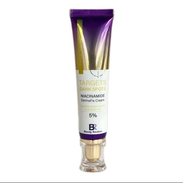 Beauty routine target dark spot niacinamide derma fix cream
