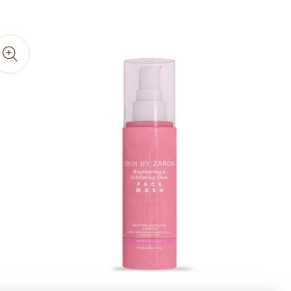 Skin by zaron brightening & exfoliating glow face wash