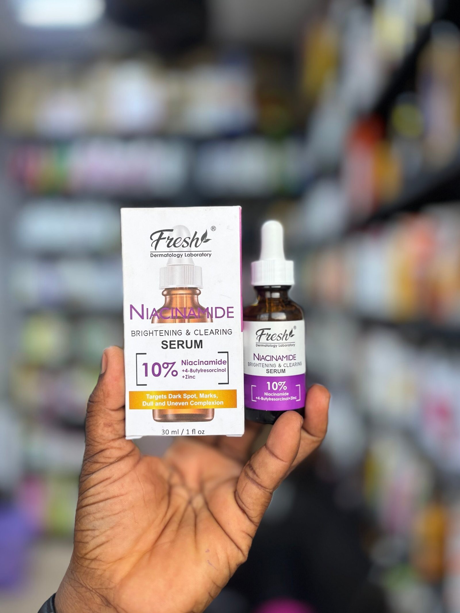 FRESH NIACINAMIDE BRIGHTENING AND CLEARING SERUM (30ml)
