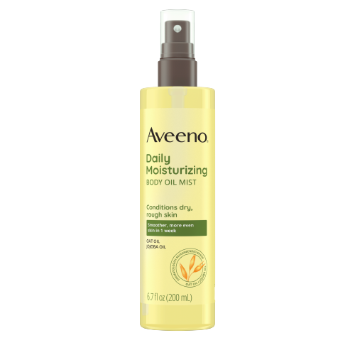 AVEENO DAILY MOISTURIZING BODY OIL MIST WITH OAT & JOJOBA OIL FOR DRY SENSITIVE SKIN 6.7fl. oz