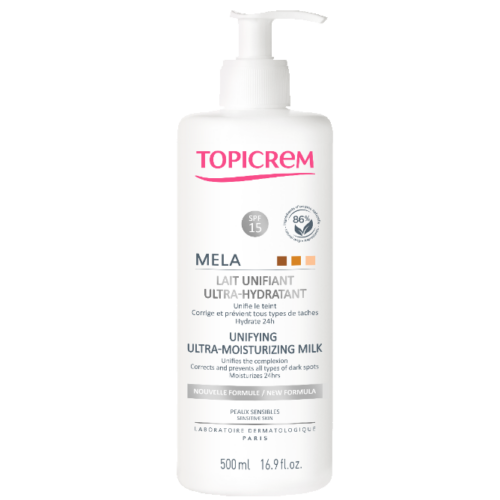 Topicrem mela unifying lotion 500ml