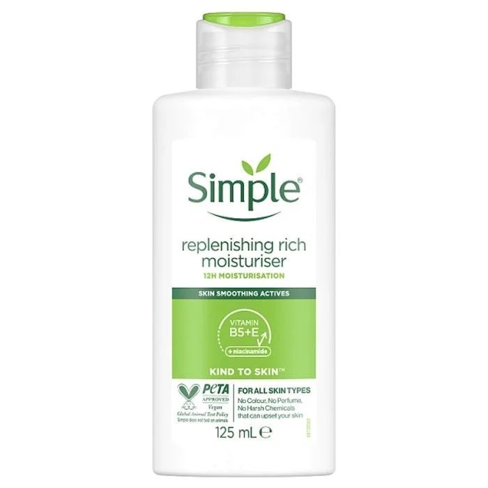 Simple replenishing rich moisturizer 125ml