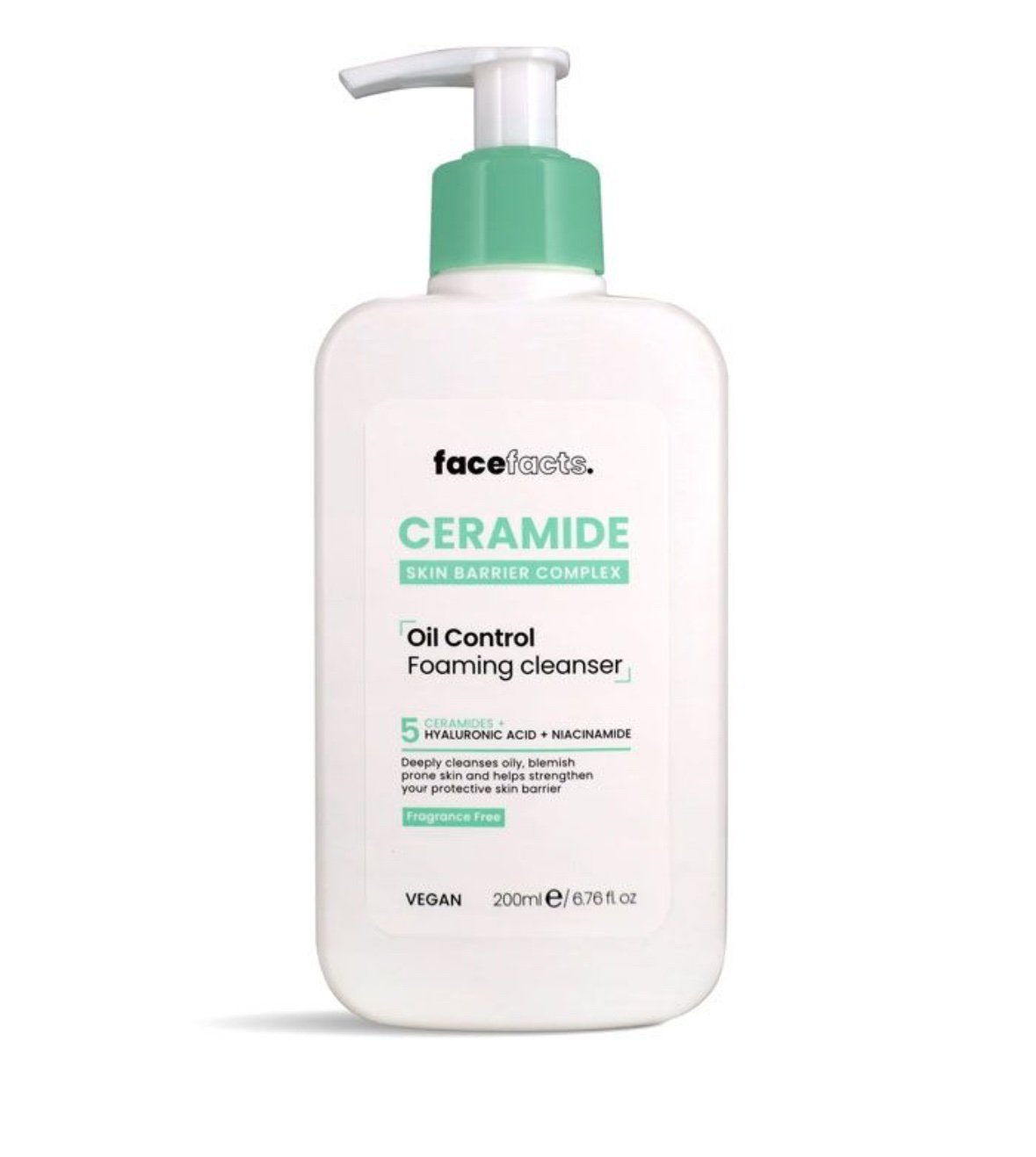 Face Facts Ceramide Oil Control Foaming Cleanser - 200ml
