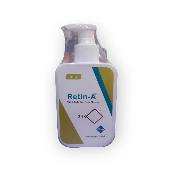 RETIN-A 24K SALICYLIC ACID FACIAL CLEANSER 200ML