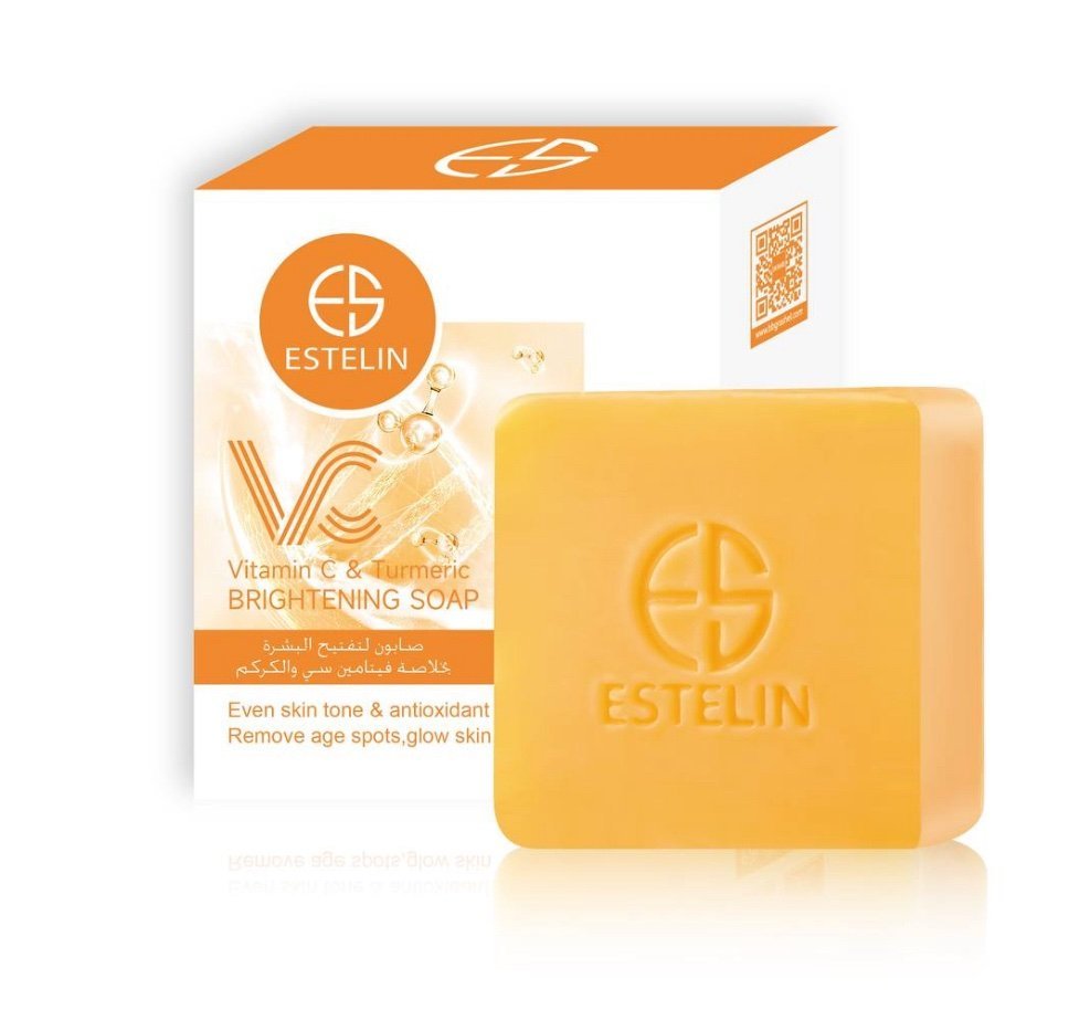 Estelin vitamin C & Turmeric Brightening soap 100g