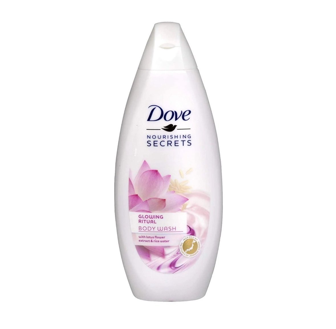 Dove glowing ritual body wash 750ml (packaging may vary)