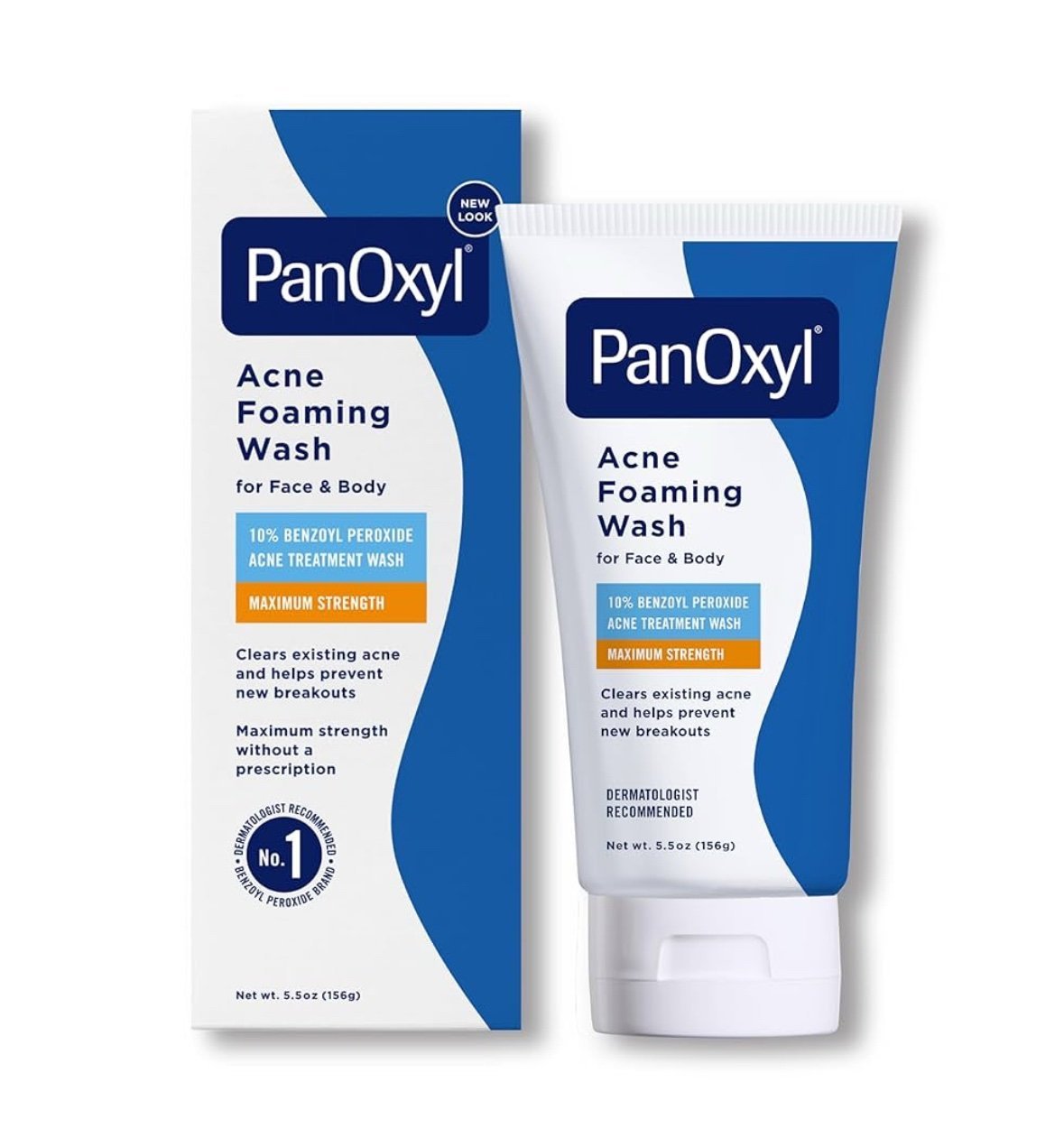 Panoxyl acne foaming wash 10% benzoyl peroxide 156g
