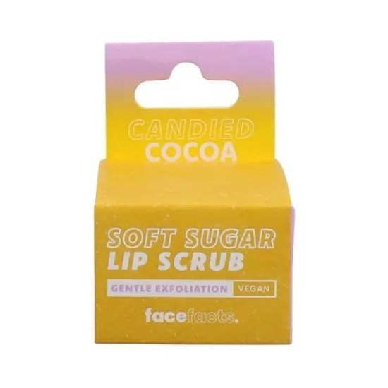 Face Facts Candied Cocoa Soft sugar Lip Scrub 10g