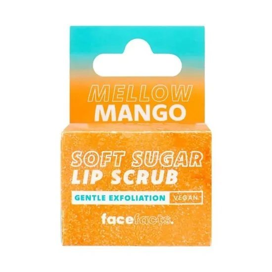 Face Facts Mellow Mango Soft Sugar Lip Scrub 10g
