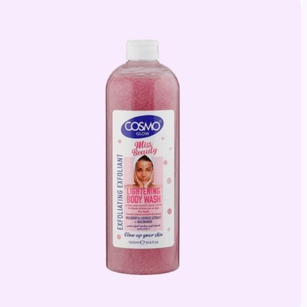 Cosmo Glow White Miss Beauty Lightening Exfoliating Body Wash