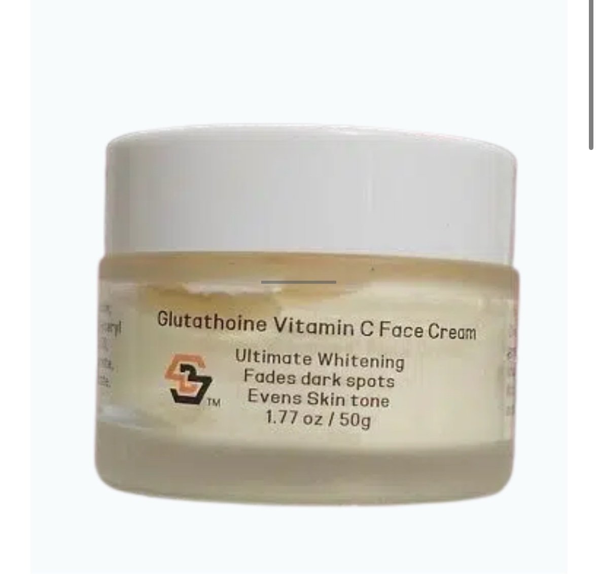 Glutathione vitamin C face cream 50g
