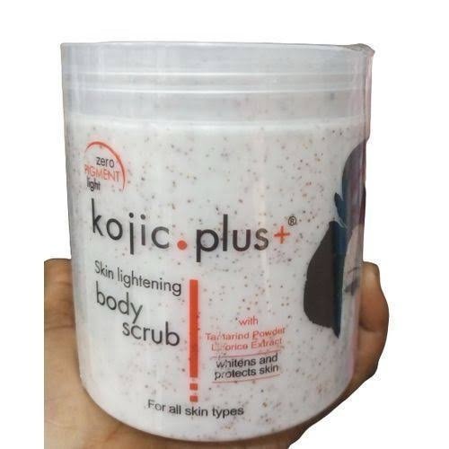 Kojic plus + body plus lightening face and body scrub 500g