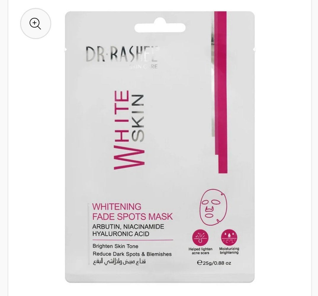 Dr rashel white whitening fade spots face mask 25g