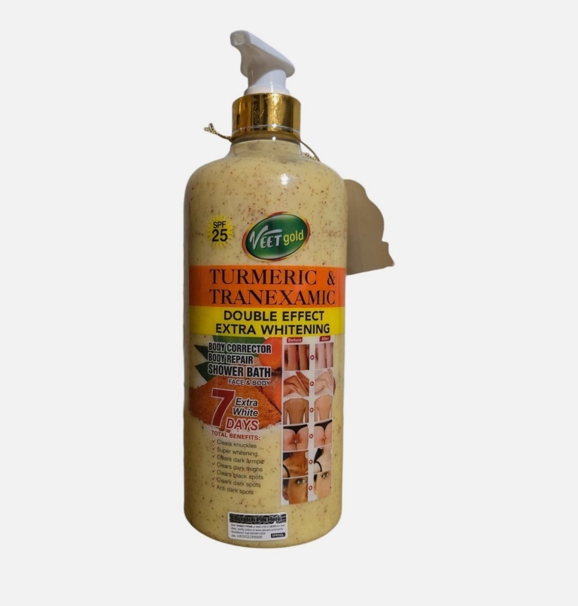 Veet gold turmeric & Tranexamic body wash 1000ml