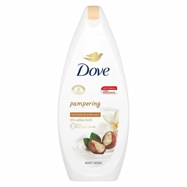 Dove Pampering Body Wash With Shea Butter And Vanilla Scent 750ml