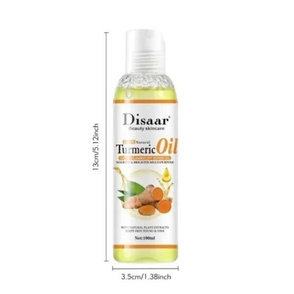 Disaar Beauty Skincare Natural Turmeric Oil - 100ml