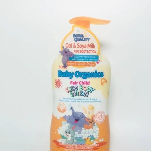 Baby Organics fair child kids lotion (Oat & Soya milk) | 500ml