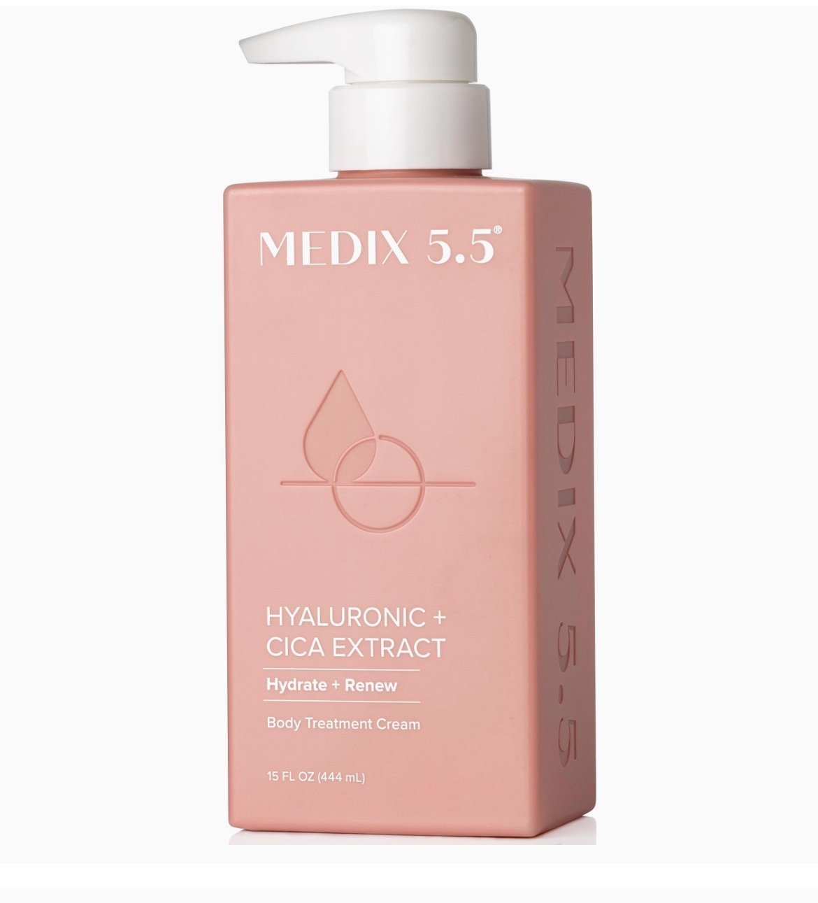 Medix 5.5 hyaluronic + cica extract body cream 15floz