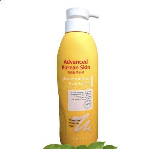 Advanced Korean Skin Bright & Dewy Radiance Body Lotion Vitamin C 500ml