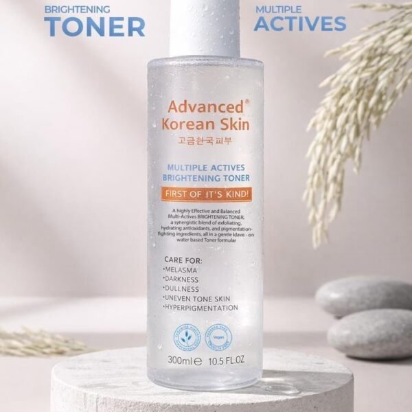 Advanced Korean Skin Multiple-Actives Brightening Toner 300ml