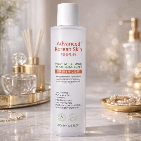 Advanced Korean Skin Milky White Toner (Brightening Elixir) 300ml