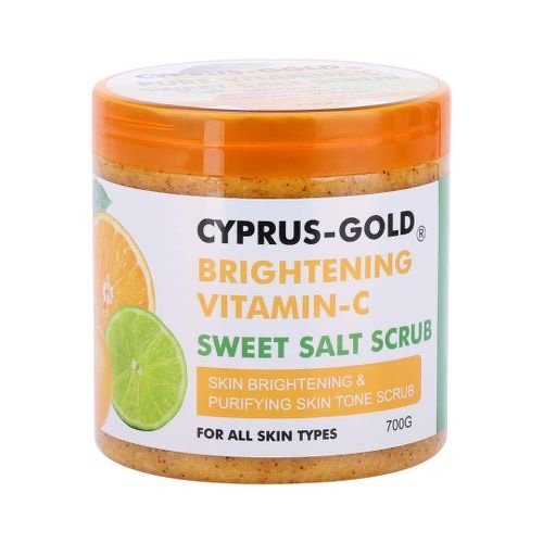 CYPRUS GOLD Brightening Vitamin C Sweet Salt Scrub (700g)