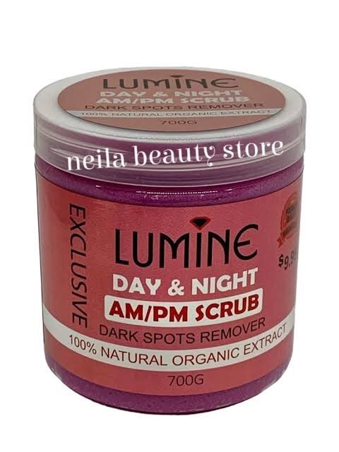 Lumine Day & Night Dark Spot Remover AM/PM Scrub (700g)