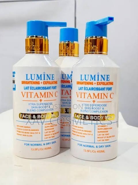 Lumine Brightening and Exfoliating Vitamin C Lotion (400ml)