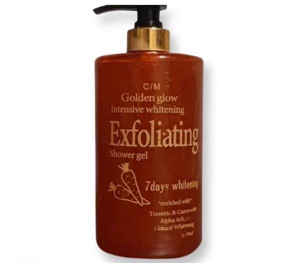 C/M Golden Glow Intensive Whitening Exfoliating Shower Gel (1000ml)