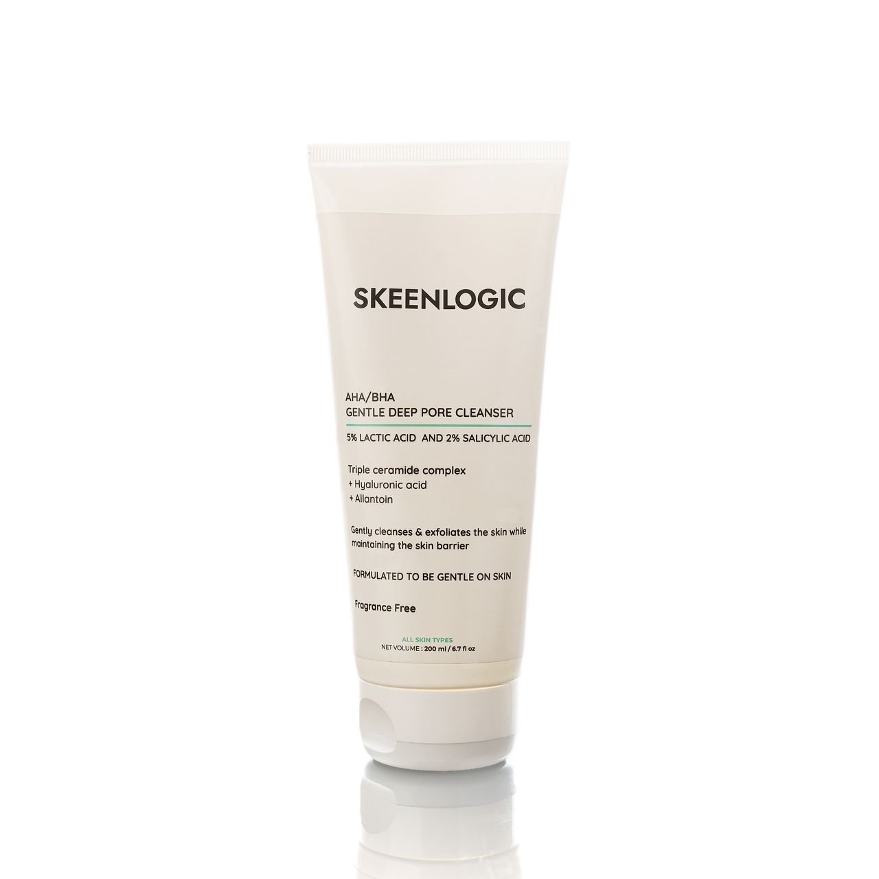 Skeenlogic AHA/BHA Gentle Deep Pore Cleanser 200ml/6.7fl oz
