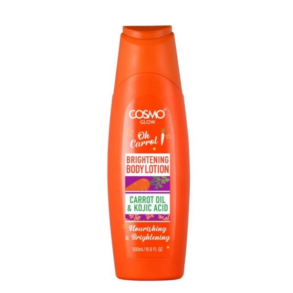 COSMO GLOW WHITE OH CARROT BRIGHTENING BODY LOTION 500ml