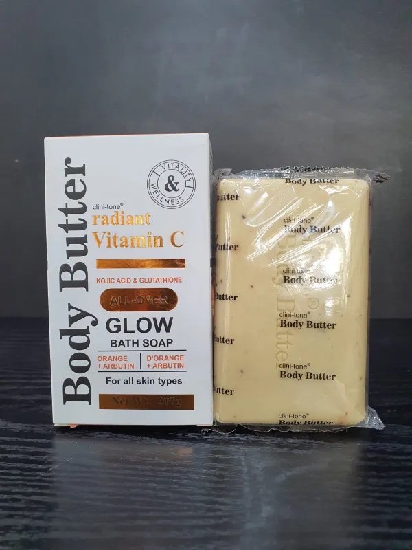 Clinitone Radiant Vitamin C Glow Bath Soap 200g