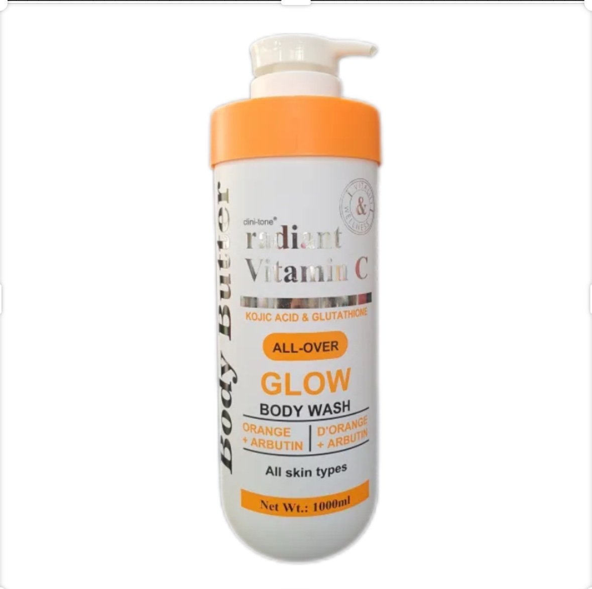 Clinitone Radiant Vitamin C Glow Body Wash 1000ml