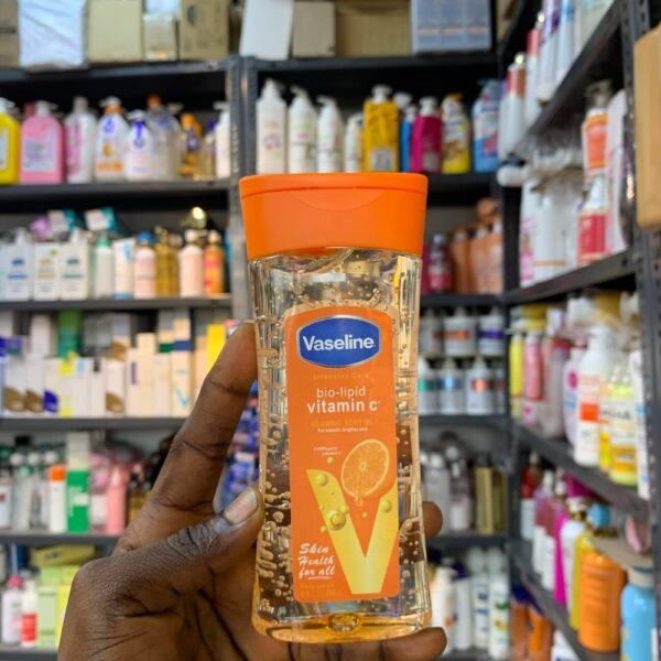 Vaseline intensive care bio lipid vitamin c glowing body oil (200ml)