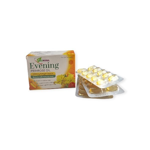 MEDNORAL EVENING PRIMROSE OIL 3 X 10CAPSULES | full pack