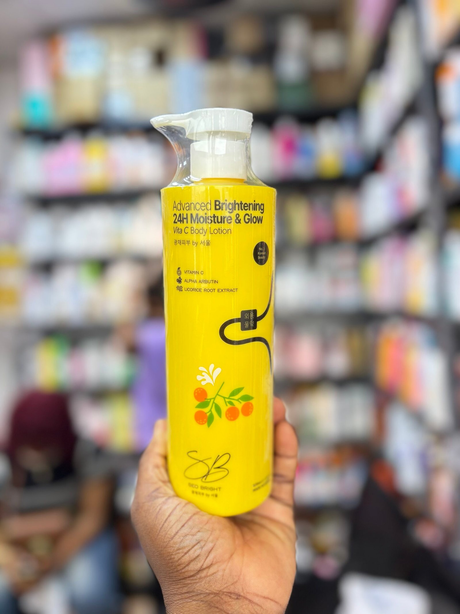 SEO Bright Advanced Brightening 24H Moisture & Glow Vita C Body Lotion — 520ml