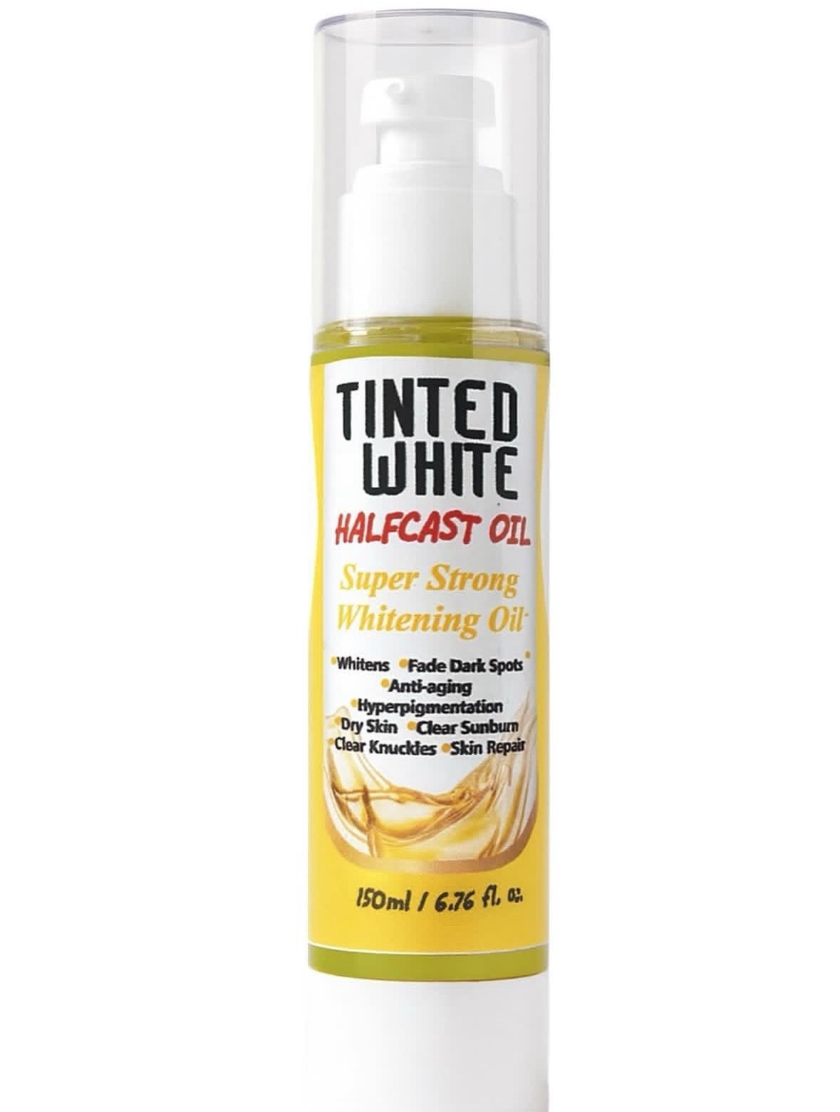 Tinted White Halfcast oil Super strong whitening oil 150ml