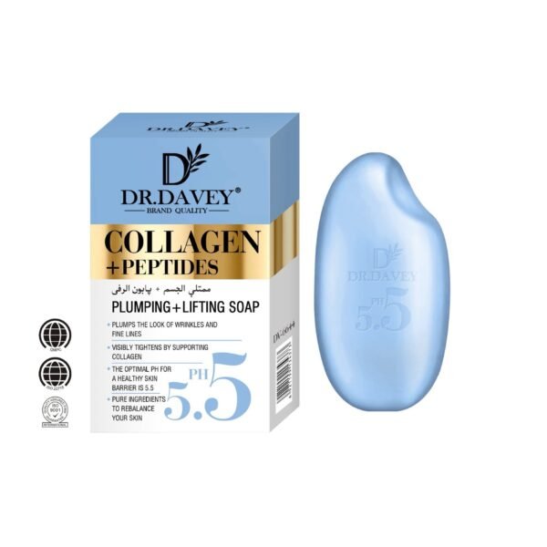 Dr davey collagen + peptide soap 135g