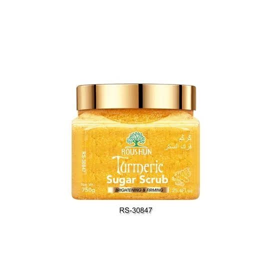 Roushun Turmeric Sugar Scrub (750g)